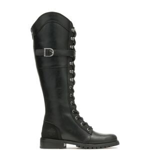 Harley-Davidson Womens Bradner Lace Black Boots (NWT)